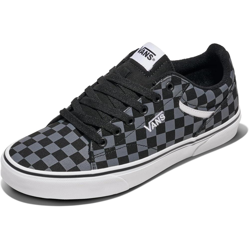 image:imageVans Mens SeldanSneakerCheckerboard BlackPewter