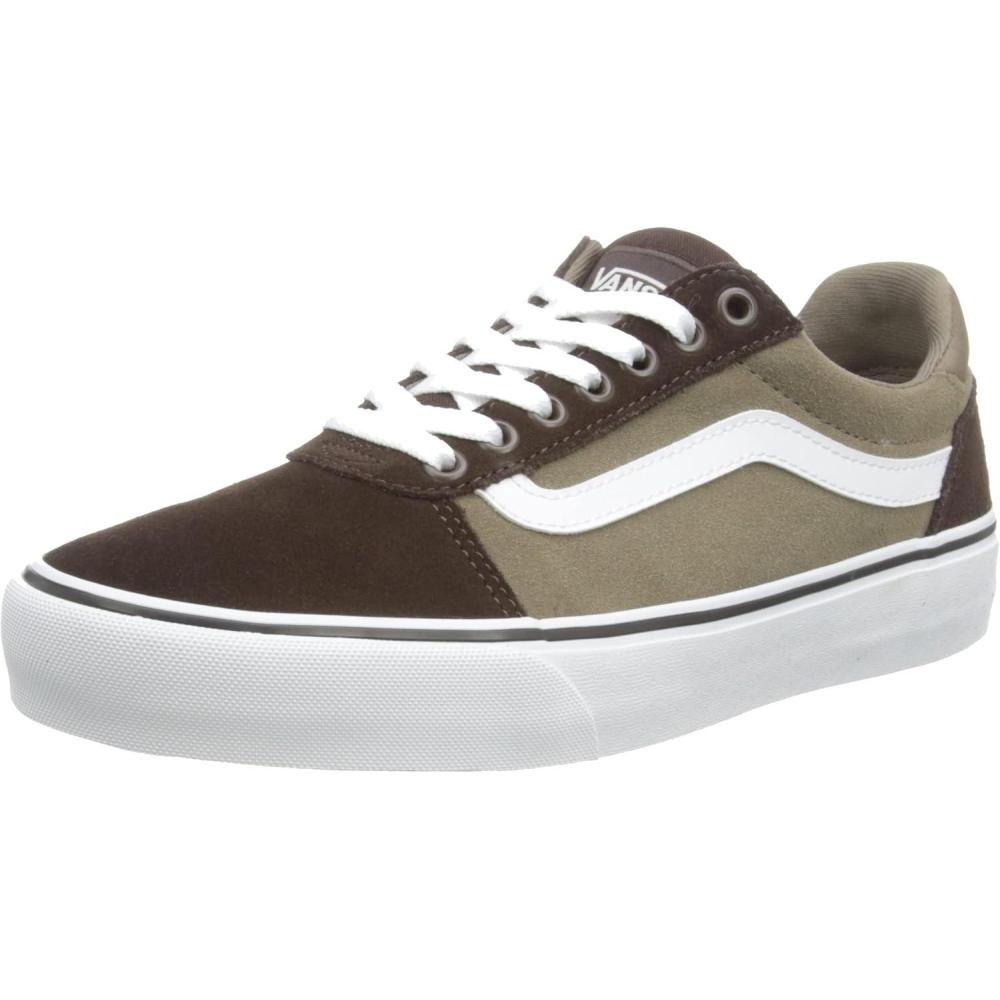 image:imageVans Mens Sneaker Filmore TrainersRetro Suede Brown White