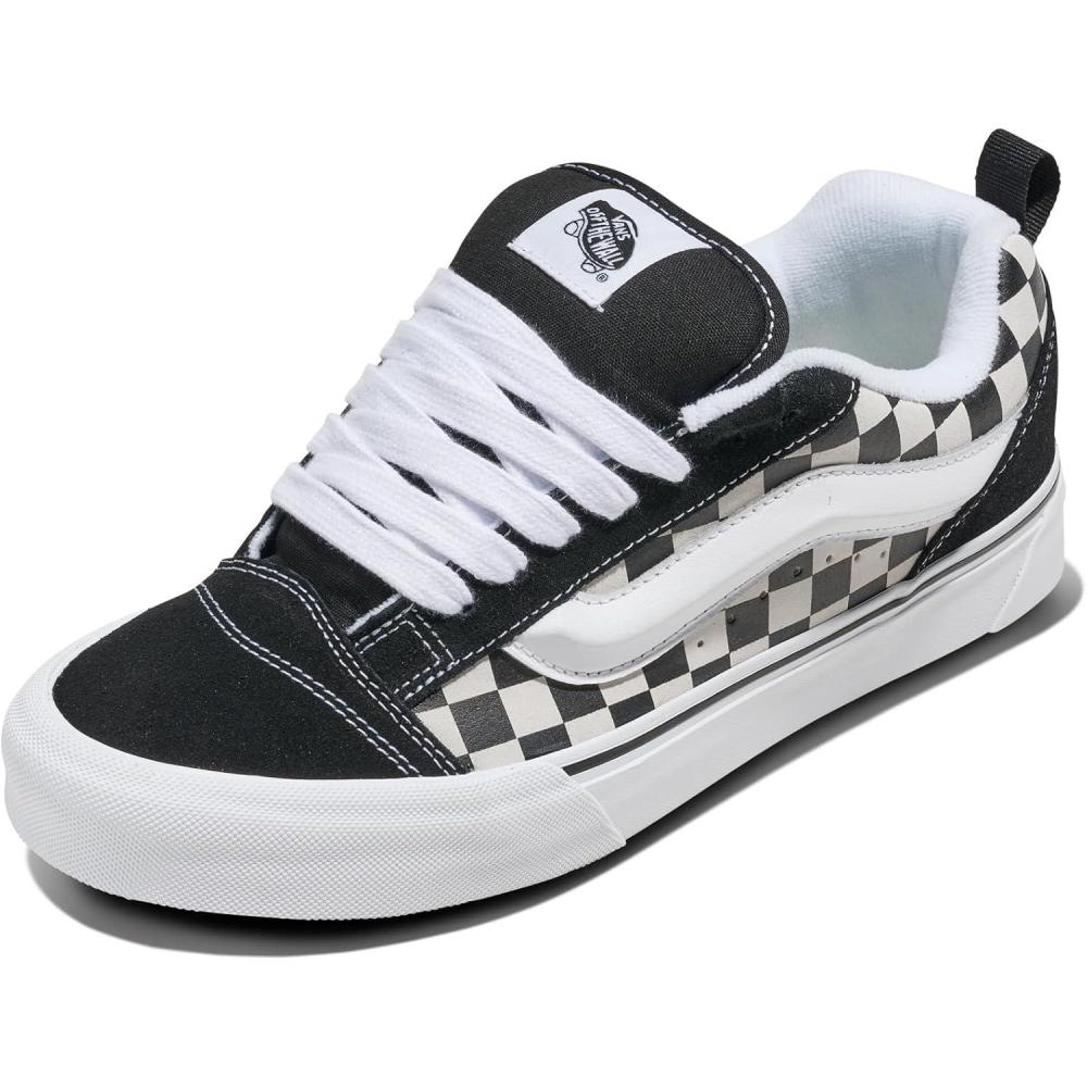 image:imageVans UnisexAdult Knu Skool ShoeCheckerboard BlackTrue White
