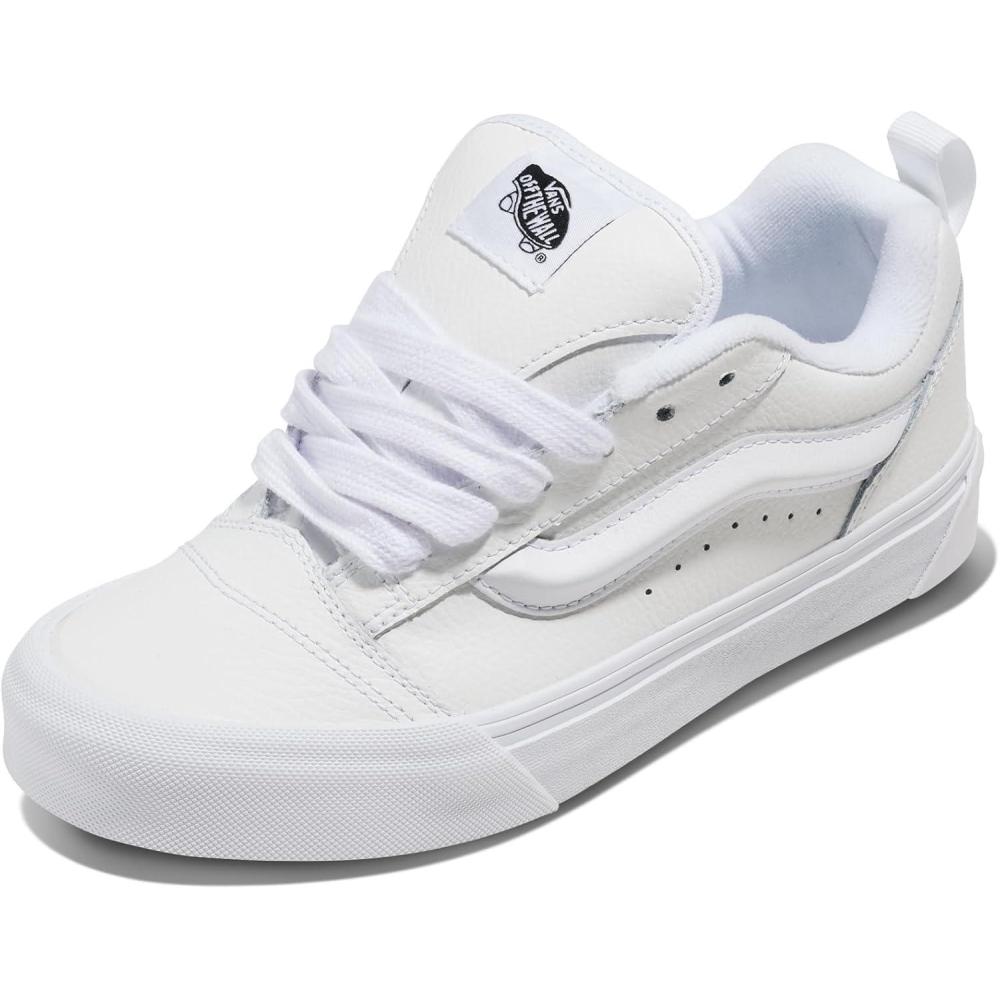 image:imageVans UnisexAdult Knu Skool ShoeLeather True White