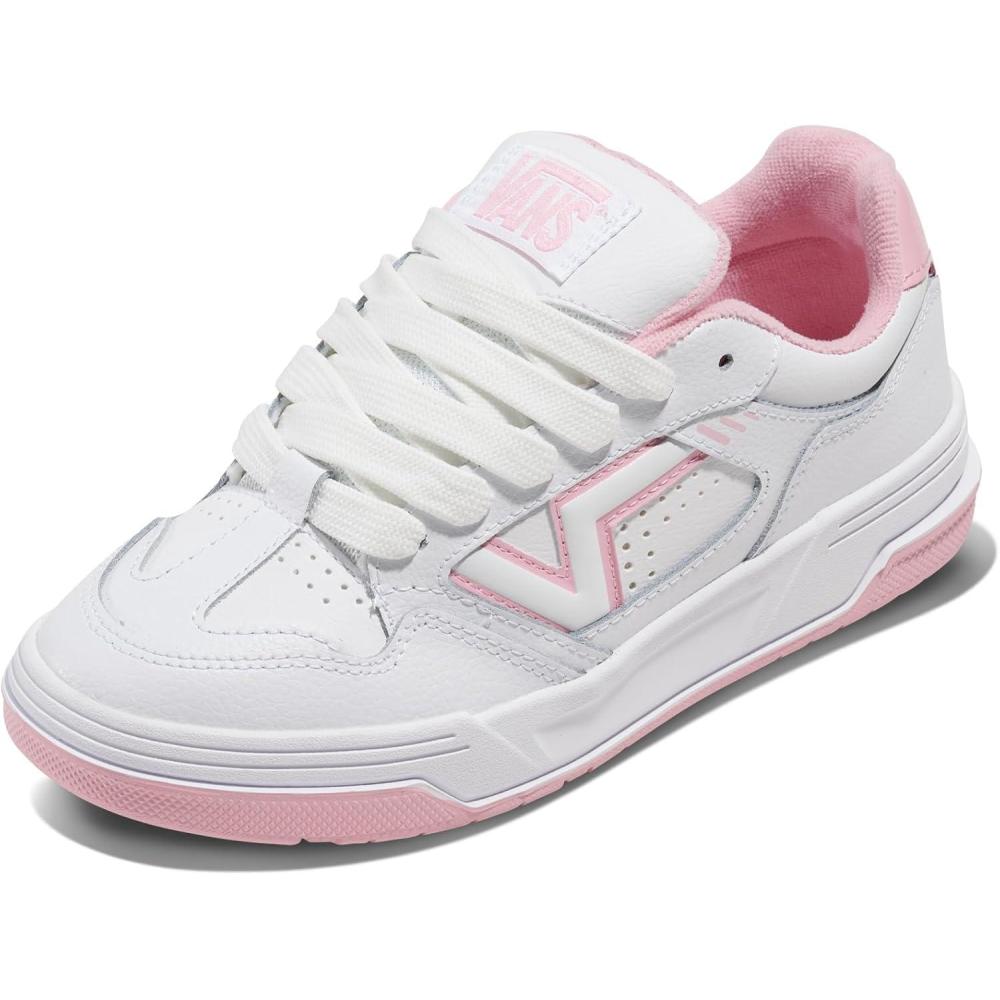 image:imageVans UnisexAdult Upland ShoeLeather WhitePink