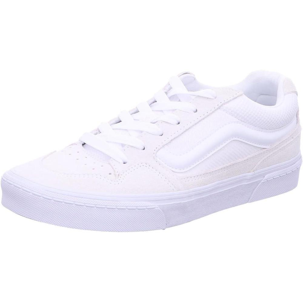 image:imageVans UnisexChild Caldrone Low Top ShoeSuede Mesh White White