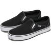 Vans Men’s Asher Slip-On Shoe(Black/White)
