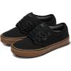 Vans Men’s Atwood Sneaker(Black/Gum)