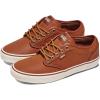 Vans Men’s Atwood Sneaker(Leather Brown/Mashmallow)