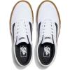 Vans Mens Brooklyn Ls(Canvas Gum White/Black)