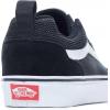 Vans Men’s Sneaker Filmore Trainers(Suede Canvas Black White)