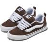 Vans Unisex-Adult Knu Skool Shoe(Brown/White)