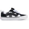 Vans Unisex-Adult Knu Skool Shoe(Mega Check Gray/Black)