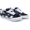 Vans Unisex-Adult Knu Skool Shoe(Mega Check Gray/Black)