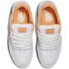 Vans Unisex-Adult Upland Shoe(Leather White/Orange)