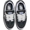 Vans Unisex-Adult Upland Shoe(Suede Black/True White)