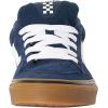 Vans Unisex-Child Caldrone Low Top Shoe(Suede Dress Blues/Gum)