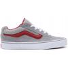Vans Unisex-Child Caldrone Low Top Shoe(Suede Mesh Charcoal Red)