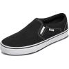 Vans Men’s Asher Slip-On Shoe(Black/White)