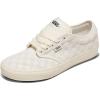 Embossed Suede Classic White