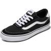 Suede/Canvas Black/White