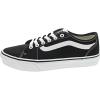 Vans Men’s Filmore Decon Sneaker(Black Canvas Black White 187)