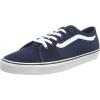 Vans Men’s Filmore Decon Sneaker(Suede Canvas Dress Blues White)
