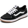 Suede/Canvas Black/White