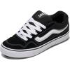 Suede/Mesh Black/White