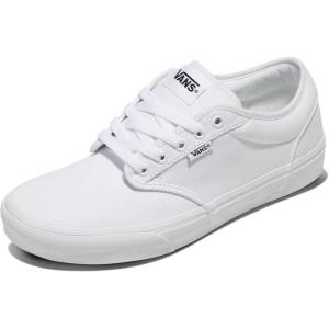 Vans Men’s Atwood Sneaker(Canvas White/White)