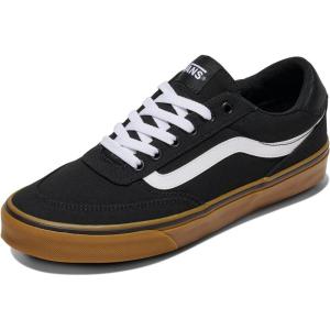 Vans Mens Brooklyn Ls(Canvas Black/Gum)