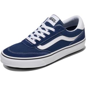 Vans Mens Brooklyn Ls(Suede/Canvas Dress Blues)