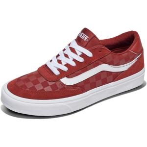 Vans Mens Brooklyn Ls(Tonal Check Brick Red)