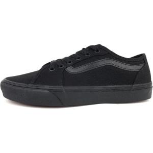 Vans Men’s Filmore Decon Sneaker(Black Canvas Black Black 186)