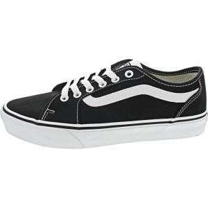 Vans Men’s Filmore Decon Sneaker(Black Canvas Black White 187)
