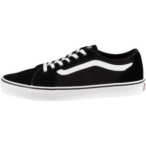 Vans Men’s Filmore Decon Sneaker(Suede Canvas Blk White)