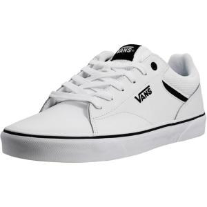 Vans Mens SeldanSneaker(Leather Pop Black/White)
