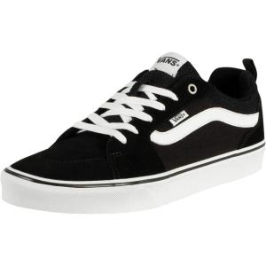Vans Men’s Sneaker Filmore Trainers(Suede Canvas Black White)