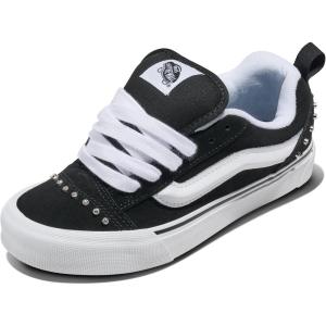 Vans Unisex-Adult Knu Skool Shoe(Rhinestone Black/White)