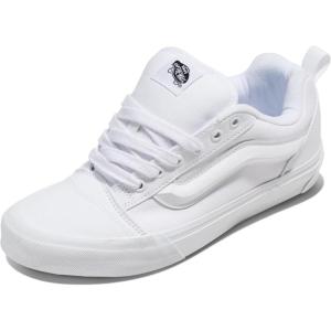 Vans Unisex-Adult Knu Skool Shoe(True White)