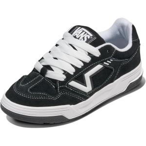Vans Unisex-Adult Upland Shoe(Suede Black/True White)