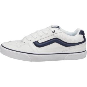 Vans Unisex-Child Caldrone Low Top Shoe(Leather Pop Dress Blues/White)