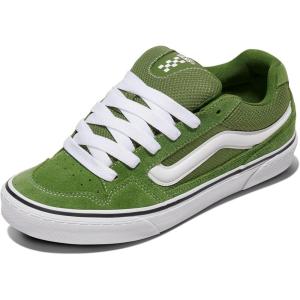 Vans Unisex-Child Caldrone Low Top Shoe(Suede/Mesh Twist of Lime)