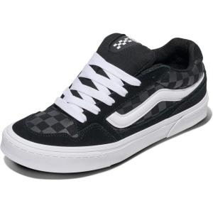 Vans Unisex-Child Caldrone Low Top Shoe(Tonal Check Black)