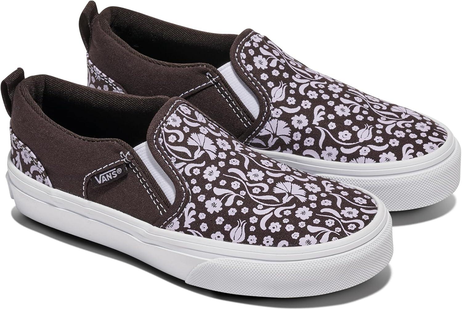 image:imageVans Girls Asher Slipon ShoeGreek Floral After Dark