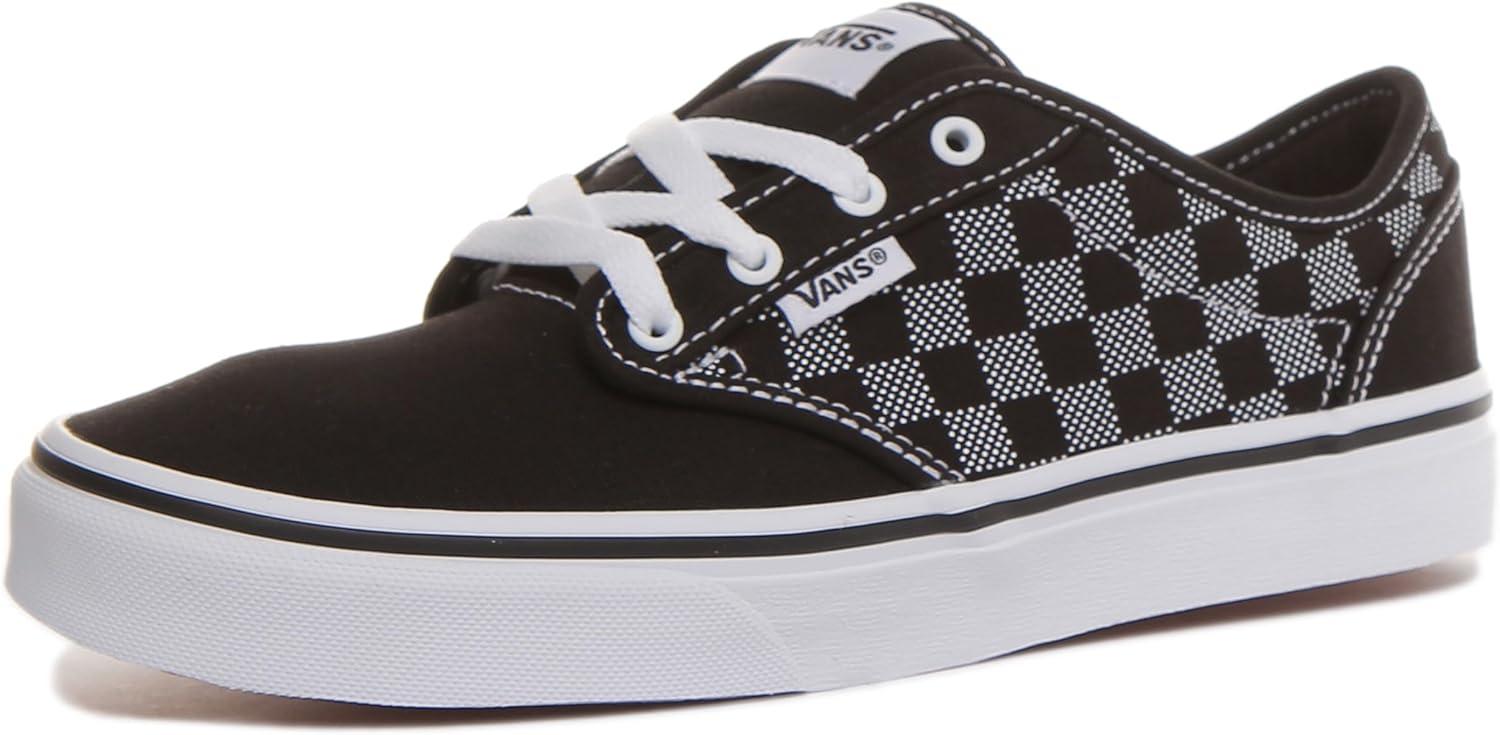 image:imageVans Kids Atwood SneakersChecker Dot Black White