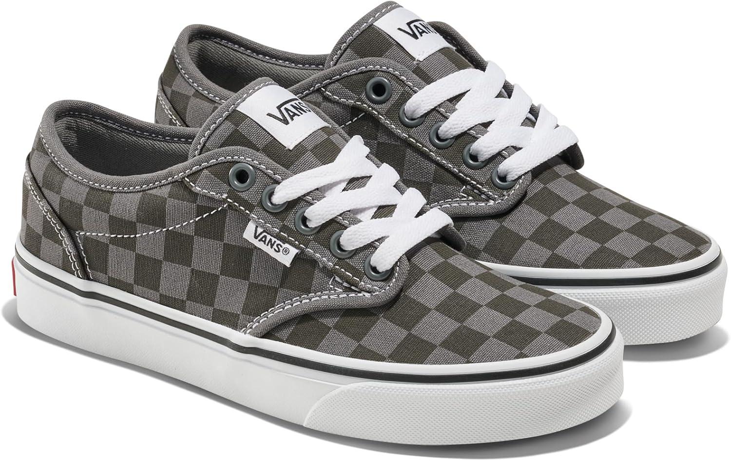 image:imageVans Kids Atwood SneakersTonal Check Faded Black