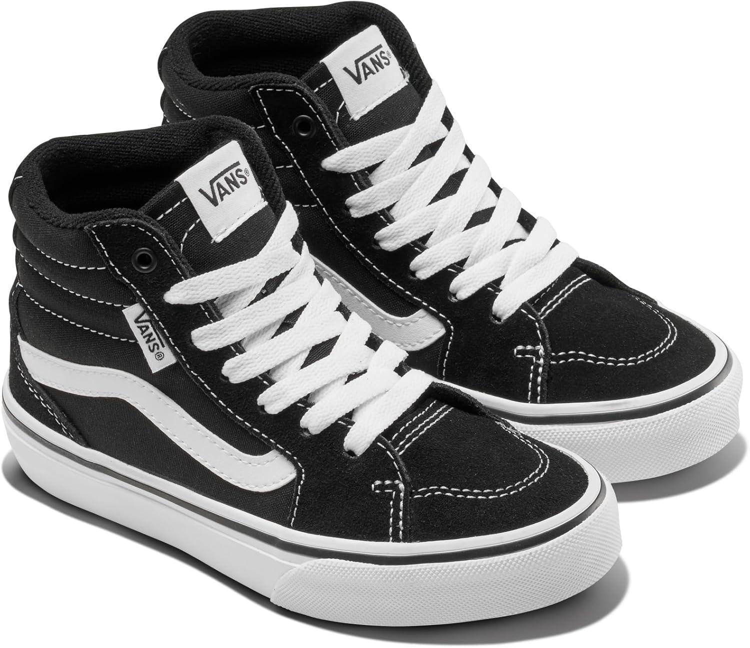image:imageVans Kids Filmore Hi SneakerBlackWhite
