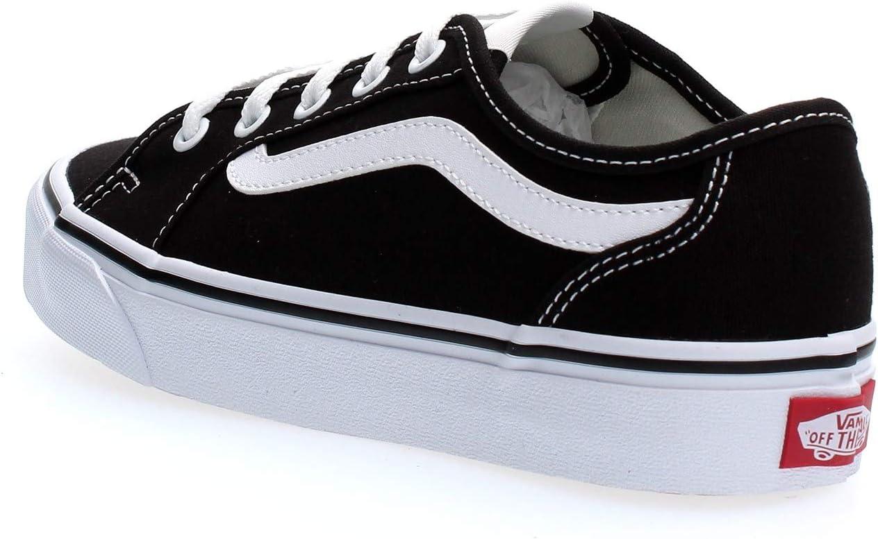 image:imageVans Kids Ward SneakerBlack Canvas BlackTrue White 1wx