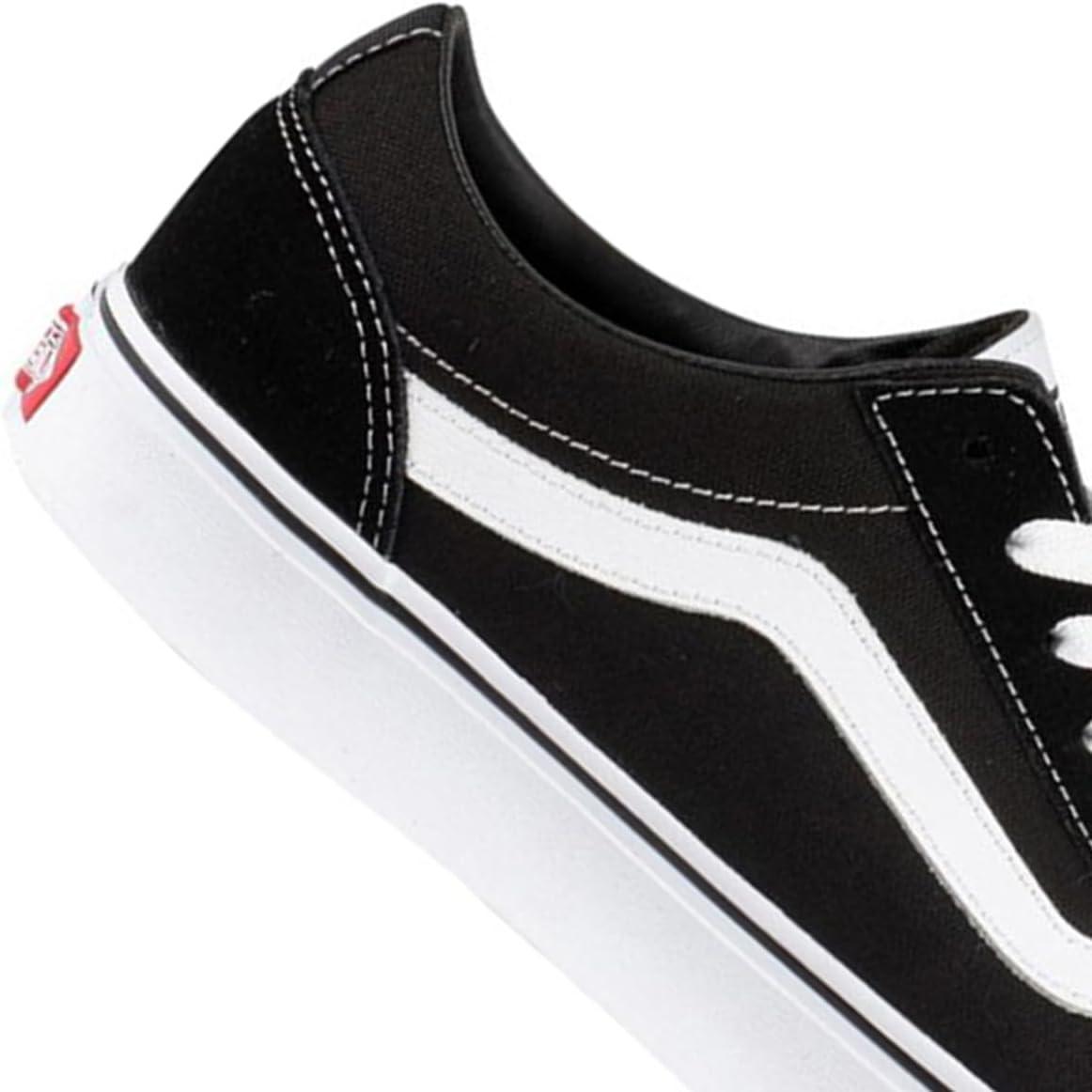 image:imageVans Kids Ward SneakerBlack SuedeCanvas BlackWhite Car