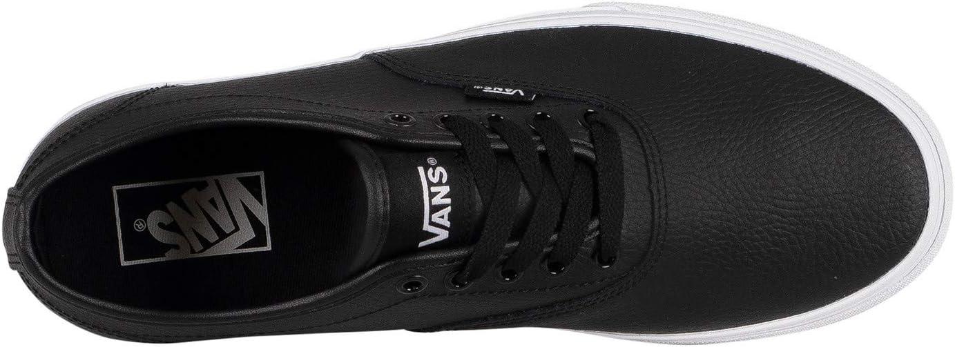image:imageVans Kids Ward SneakerBlack Tumble Leather Black White