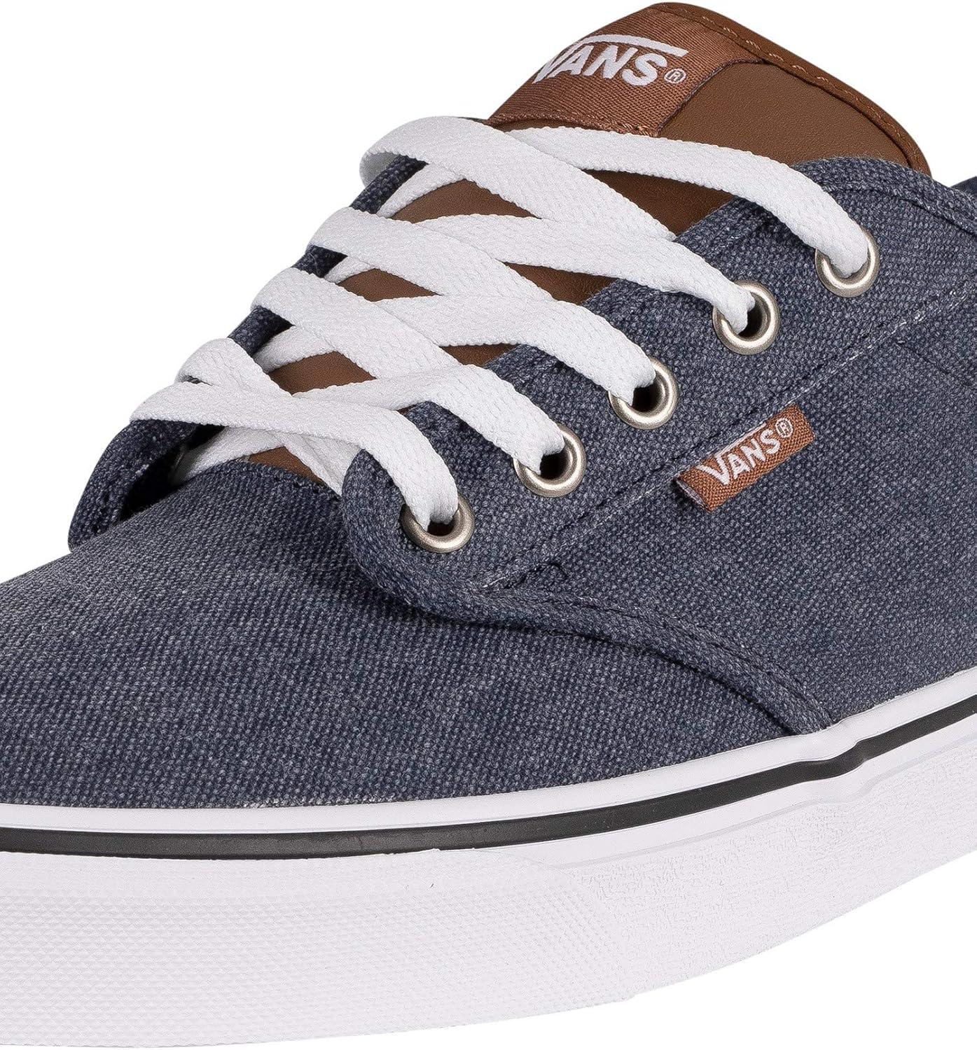 image:imageVans Kids Ward SneakerBlue Enzyme Wash Dress Blues White W57