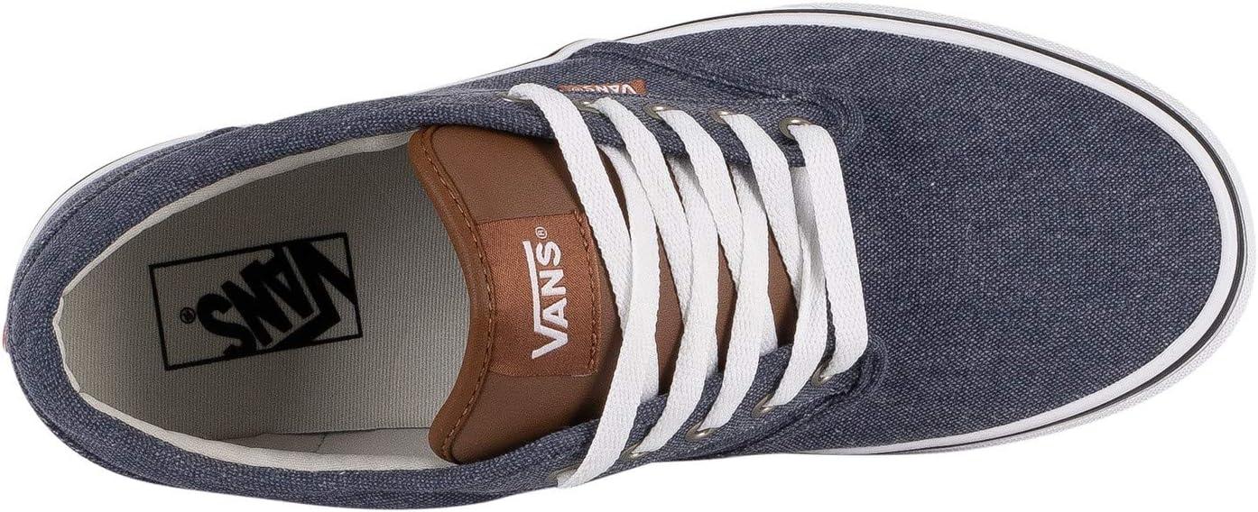 image:imageVans Kids Ward SneakerBlue Enzyme Wash Dress Blues White W57