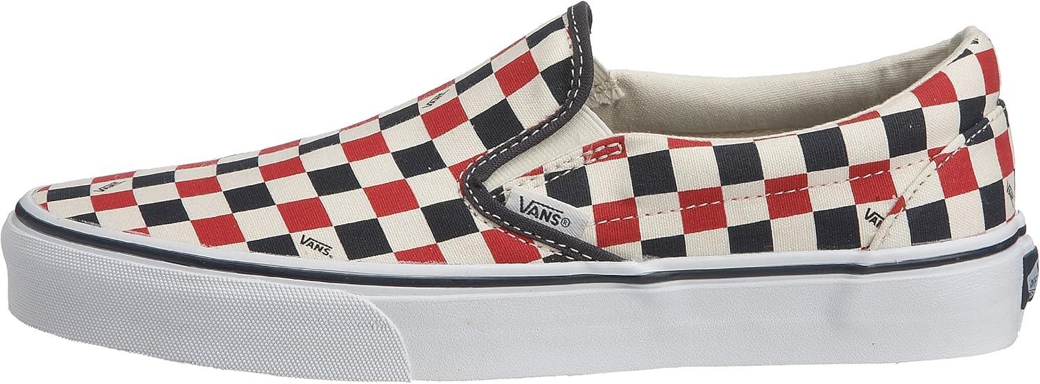 image:imageVans Kids Ward SneakerBlue Navy Red White Logo Check